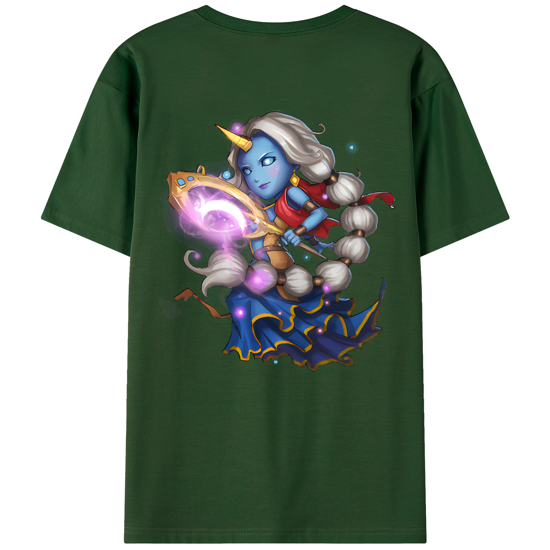 リーグ・オブ・レジェンド League of Legends LOL 綿100％半袖Tシャツ（背面プリント）
